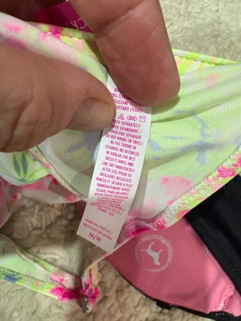 Купальный лиф Victoria's Secret, размер- S, М - миниатюра 6