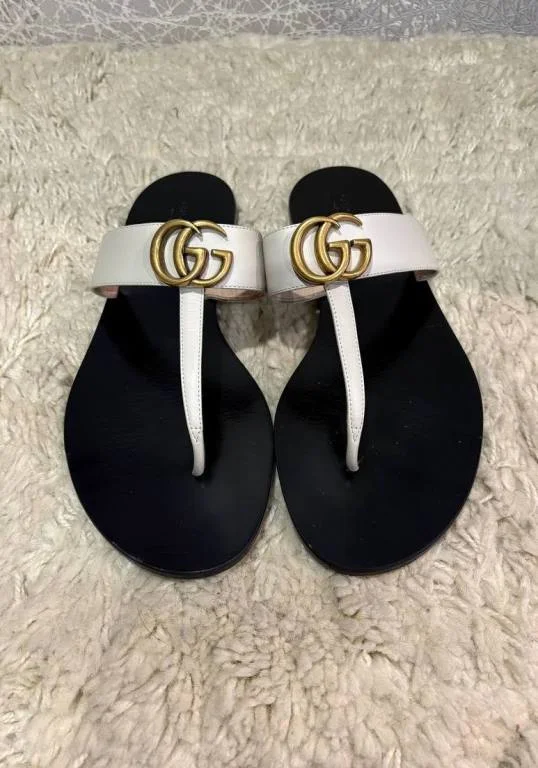Шлепанцы Gucci Marmont, оригинал - миниатюра 2
