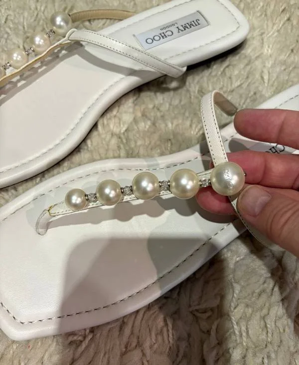 Шлепанцы Jimmy Choo, оригинал - миниатюра 5