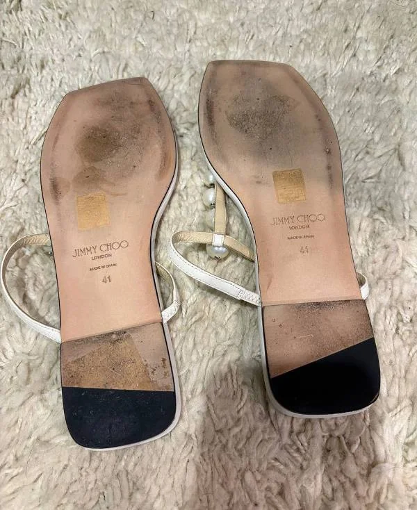 Шлепанцы Jimmy Choo, оригинал - миниатюра 6