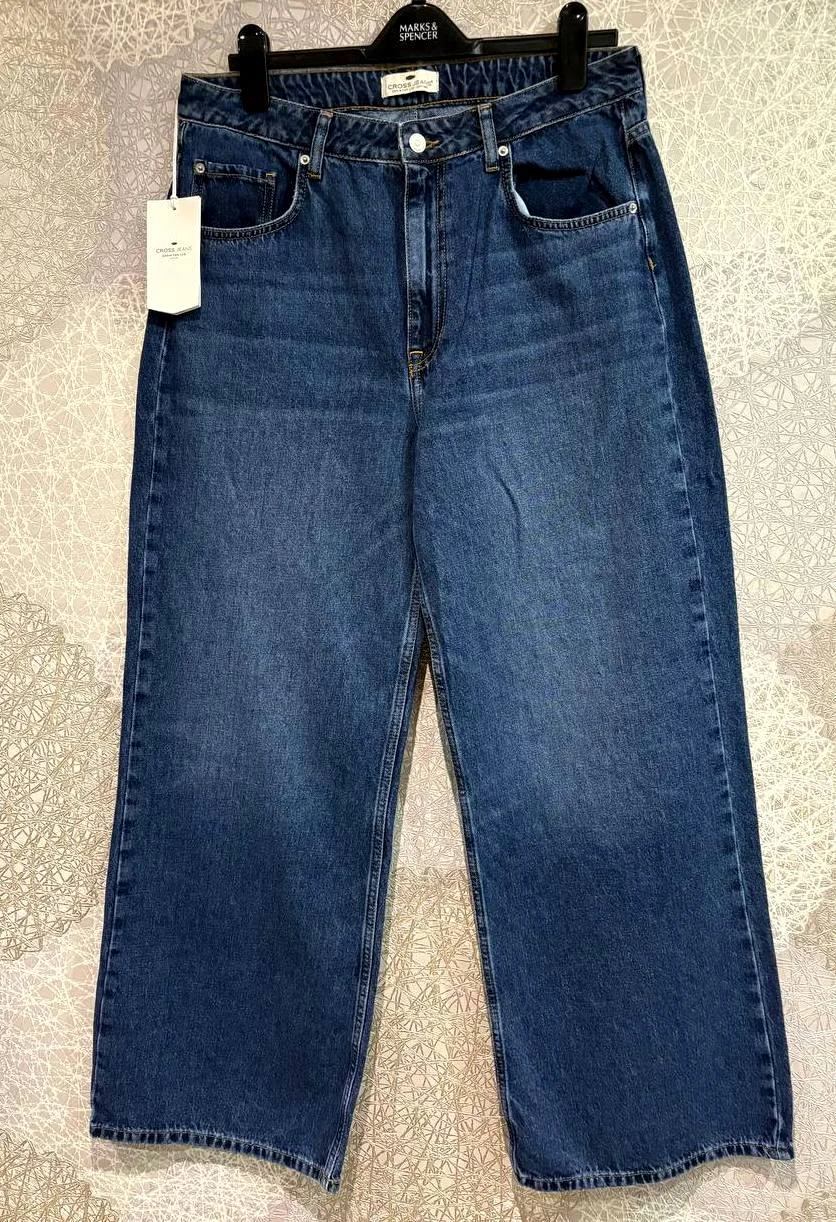 Новые широкие джинсы Cross jeans размер 48-50 - миниатюра 2