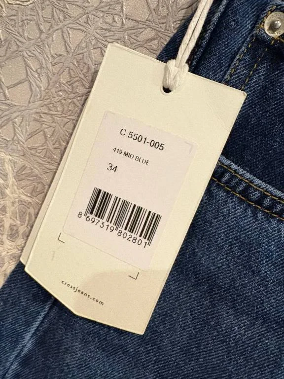 Новые широкие джинсы Cross jeans размер 48-50 - миниатюра 6
