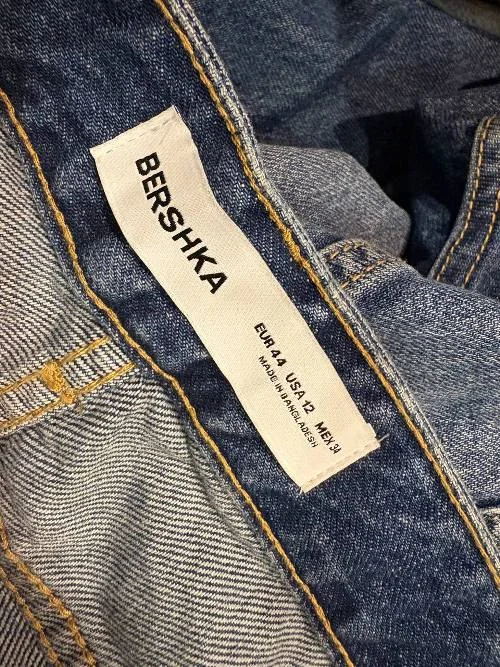 Новые широкие джинсы Bershka размер 50 - миниатюра 5
