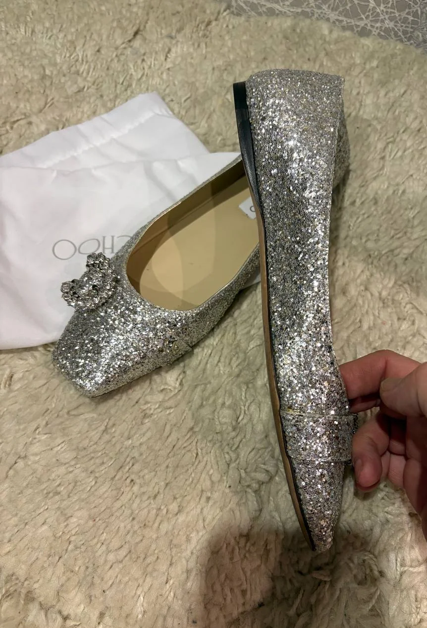 Балетки Jimmy Choo, оригинал - миниатюра 3