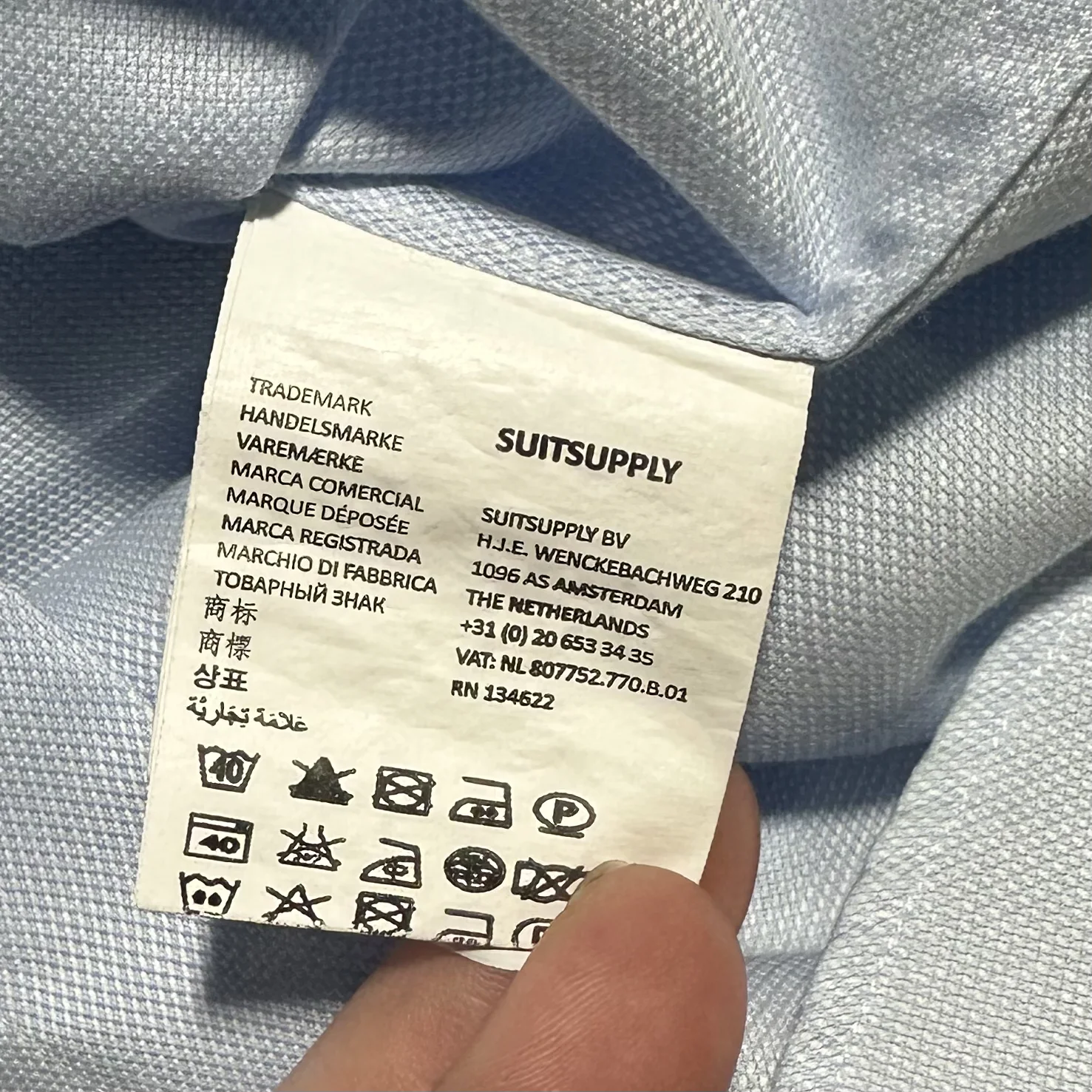 Suitsupply Рубашка Оригинал - миниатюра 7