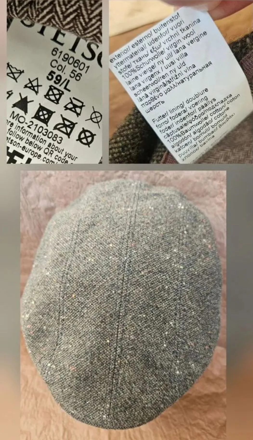 Кепка оригинал Stetson - миниатюра 2