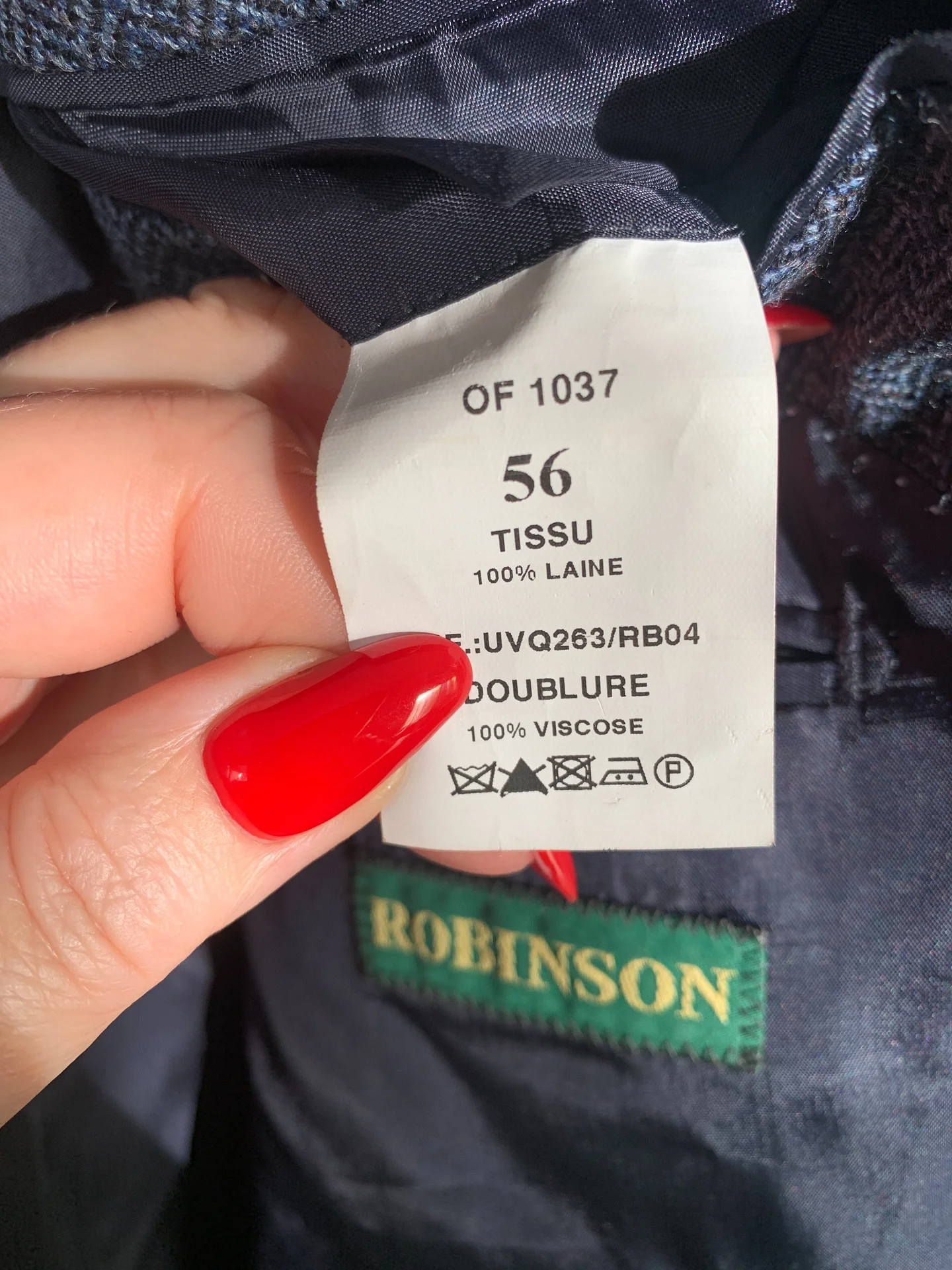 ПИДЖАК 54-56 ROBINSON 100% ШЕРСТь ИТАЛИЯ - изображение 1