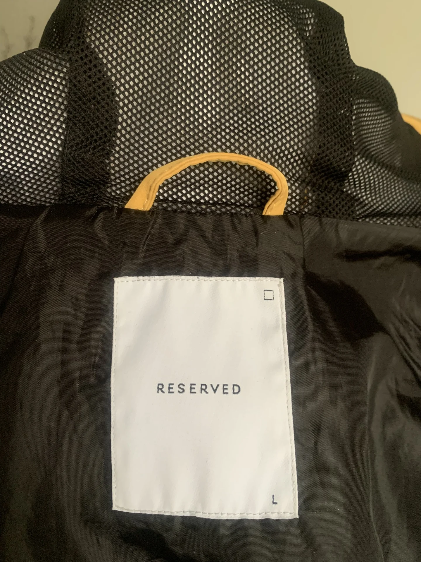 Куртка RESERVED 48-50 модного цвета благородная горчица (Mustard) - миниатюра 4