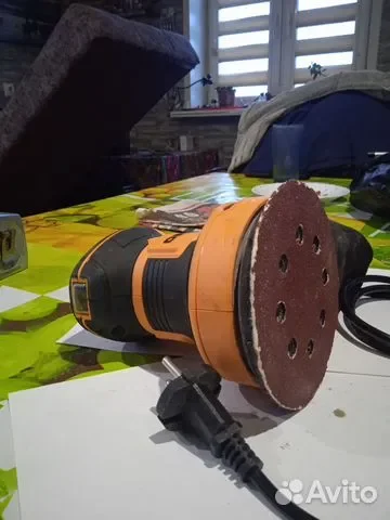 Эксцентриковая сетевая шлифмашина deko DKG400-125 - миниатюра 2