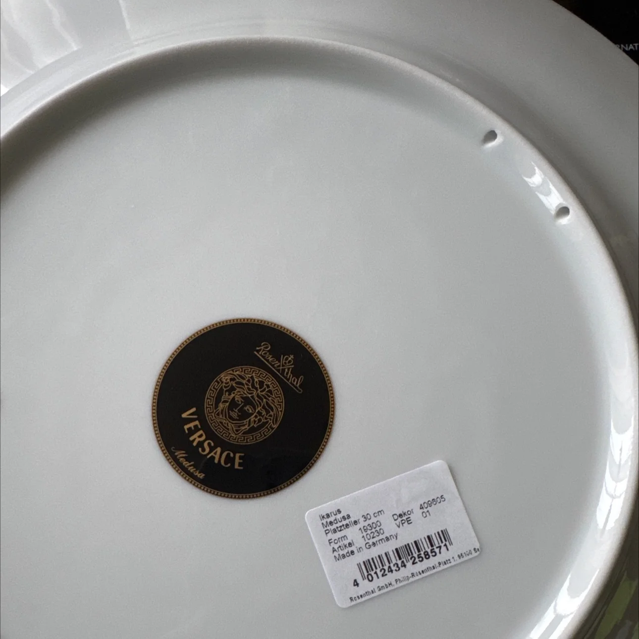 Тарелка "Versace" подставочная - миниатюра 4