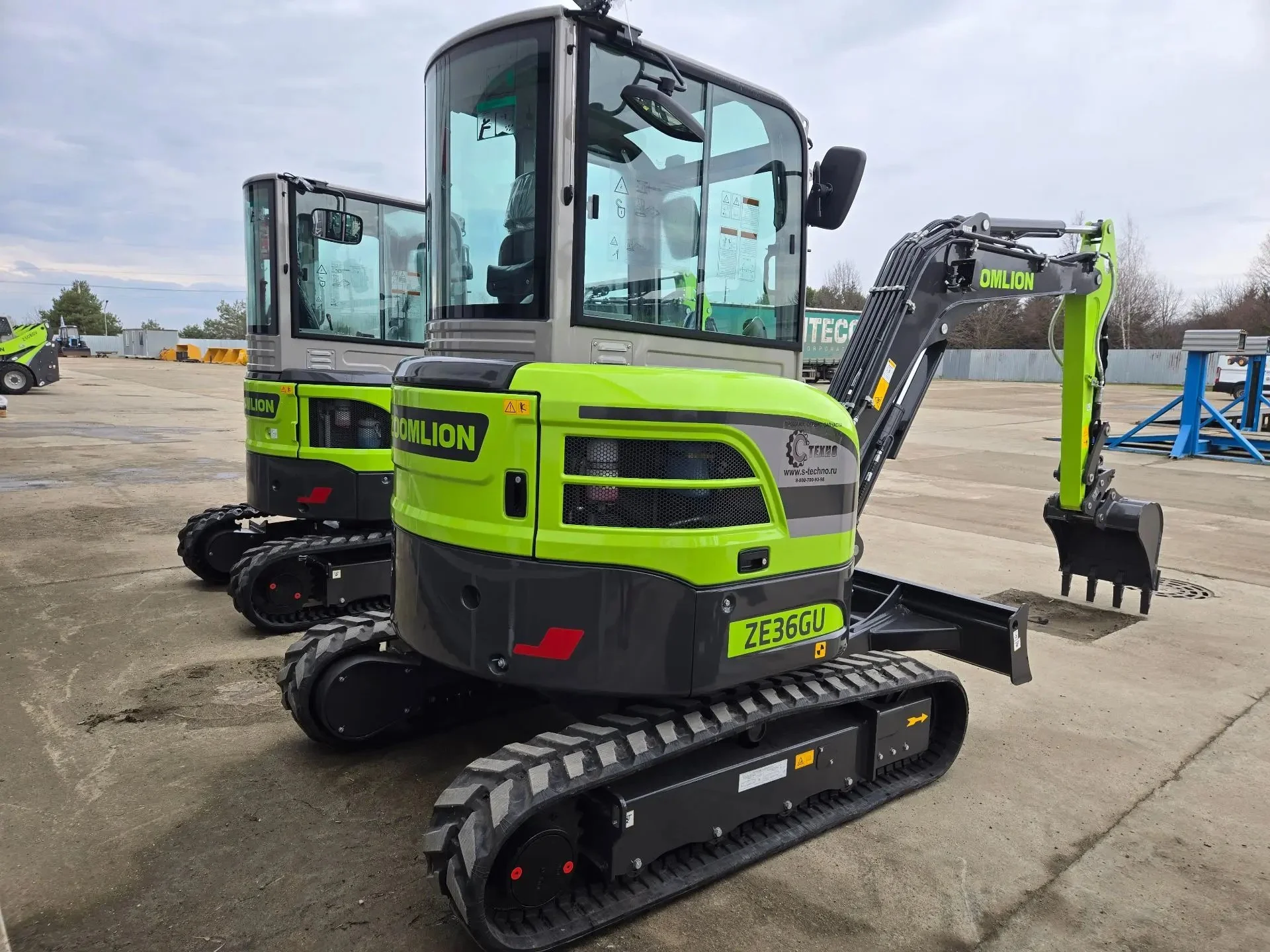 Мини-экскаватор Zoomlion ZE36GU - изображение 1