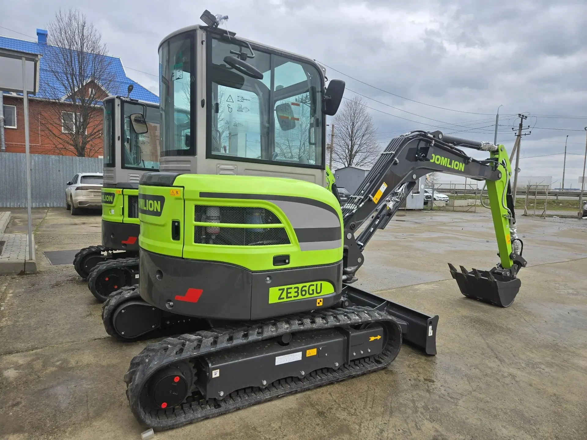 Мини-экскаватор Zoomlion ZE36GU - миниатюра 3