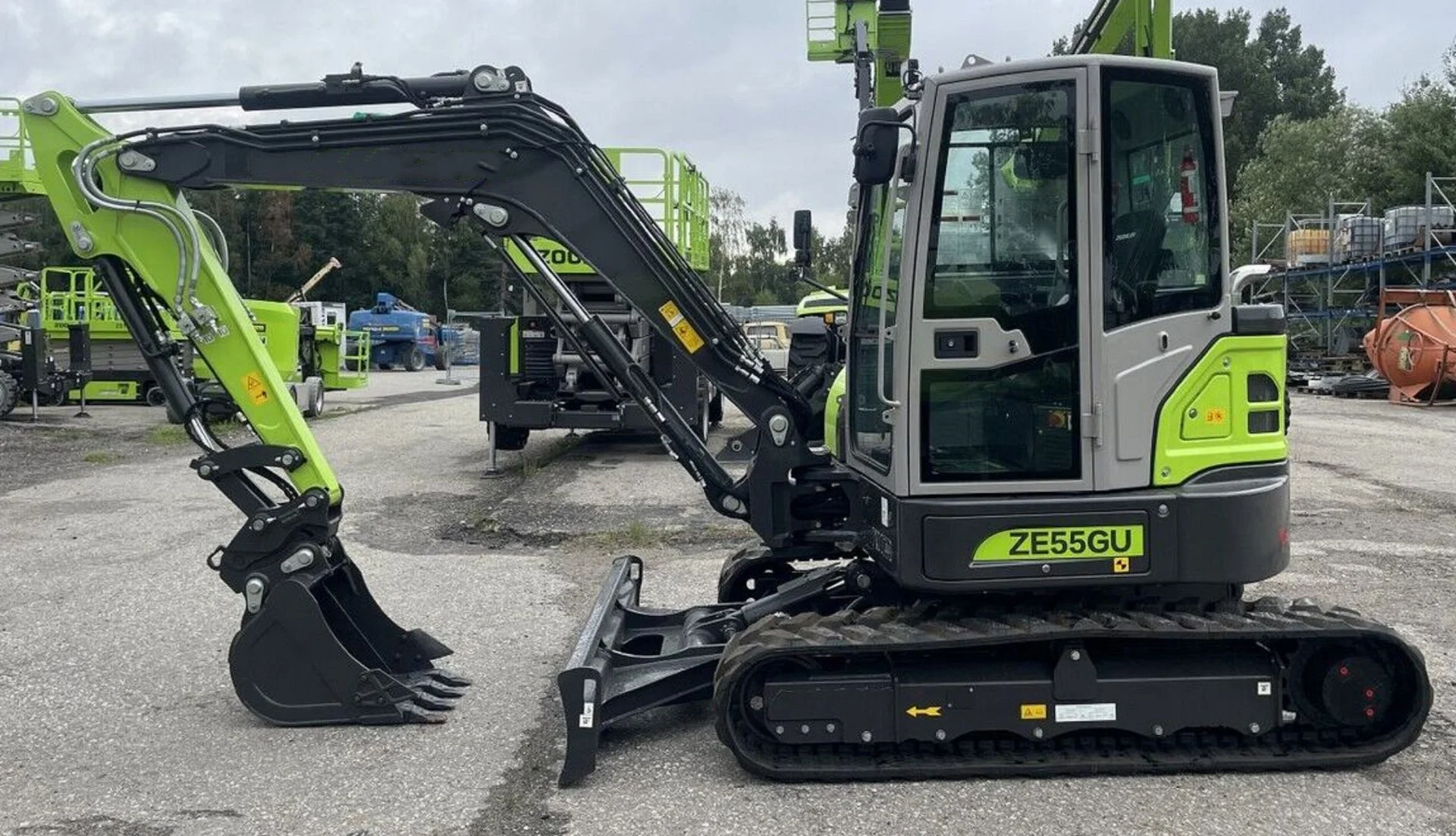 Мини-экскаватор Zoomlion ZE55GU