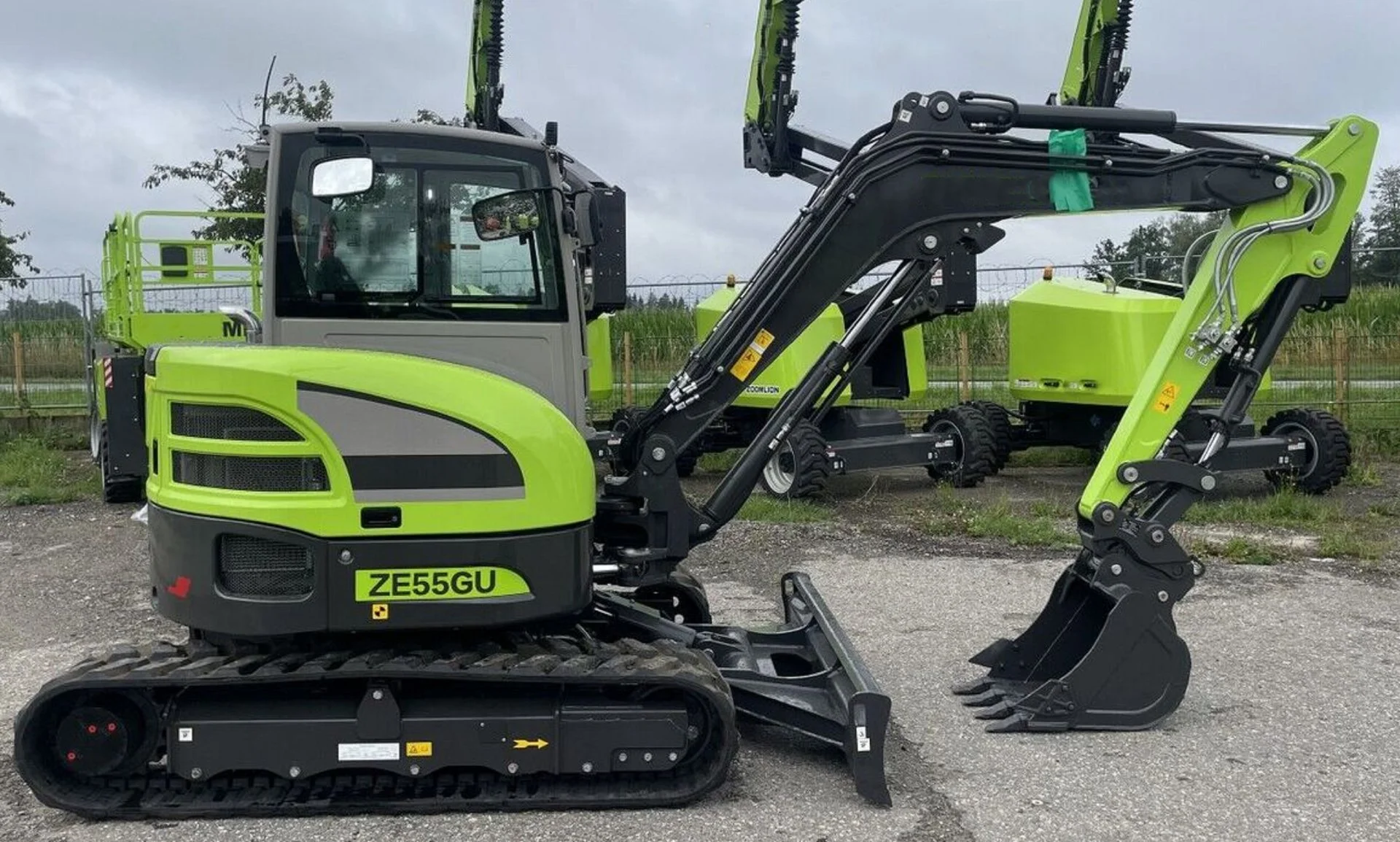 Мини-экскаватор Zoomlion ZE55GU - миниатюра 2