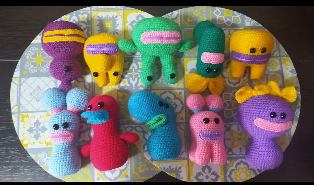 Вязаные игрушки Морфики - изображение 1