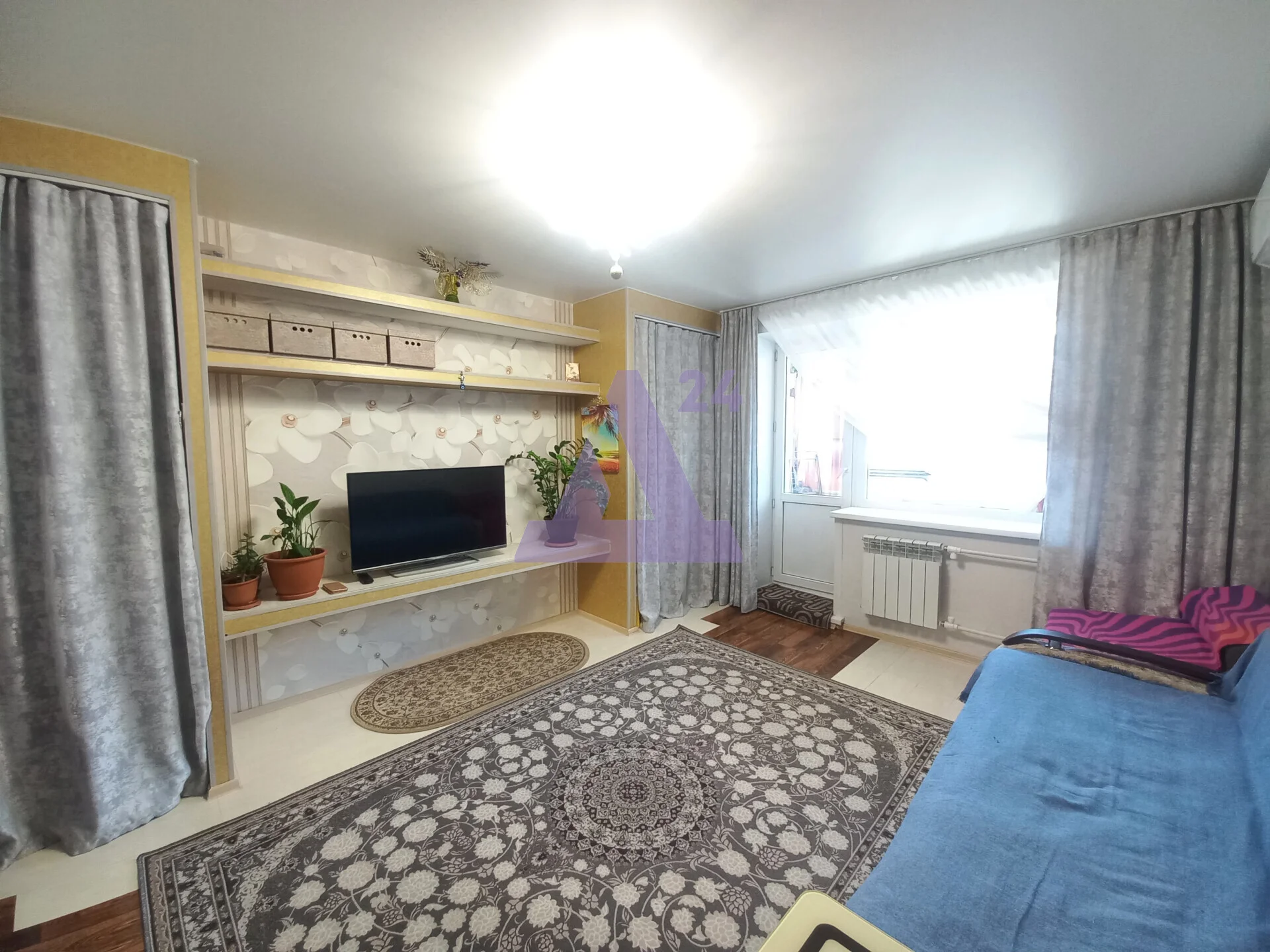 1-комн. квартира · 45.2 м² · 3/6 этаж - миниатюра 2