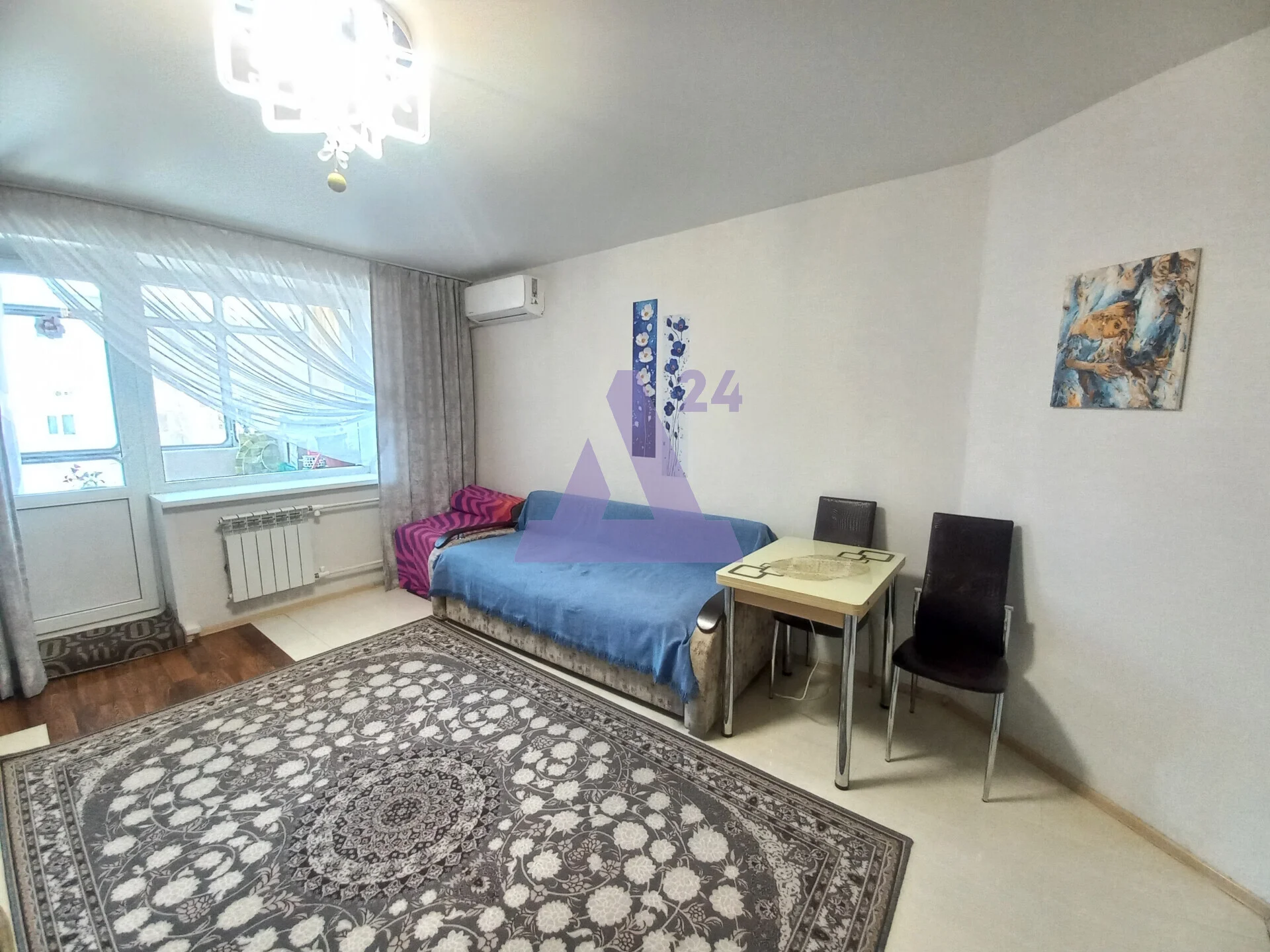 1-комн. квартира · 45.2 м² · 3/6 этаж - миниатюра 3