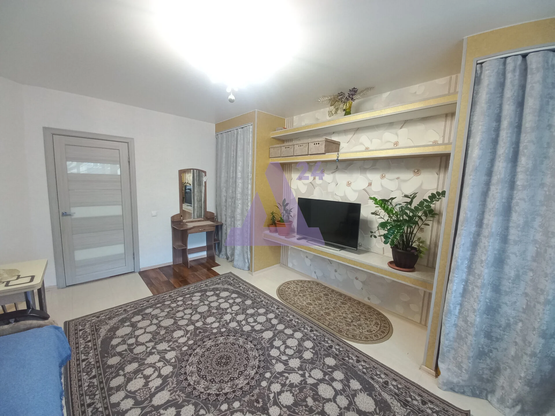 1-комн. квартира · 45.2 м² · 3/6 этаж - миниатюра 4