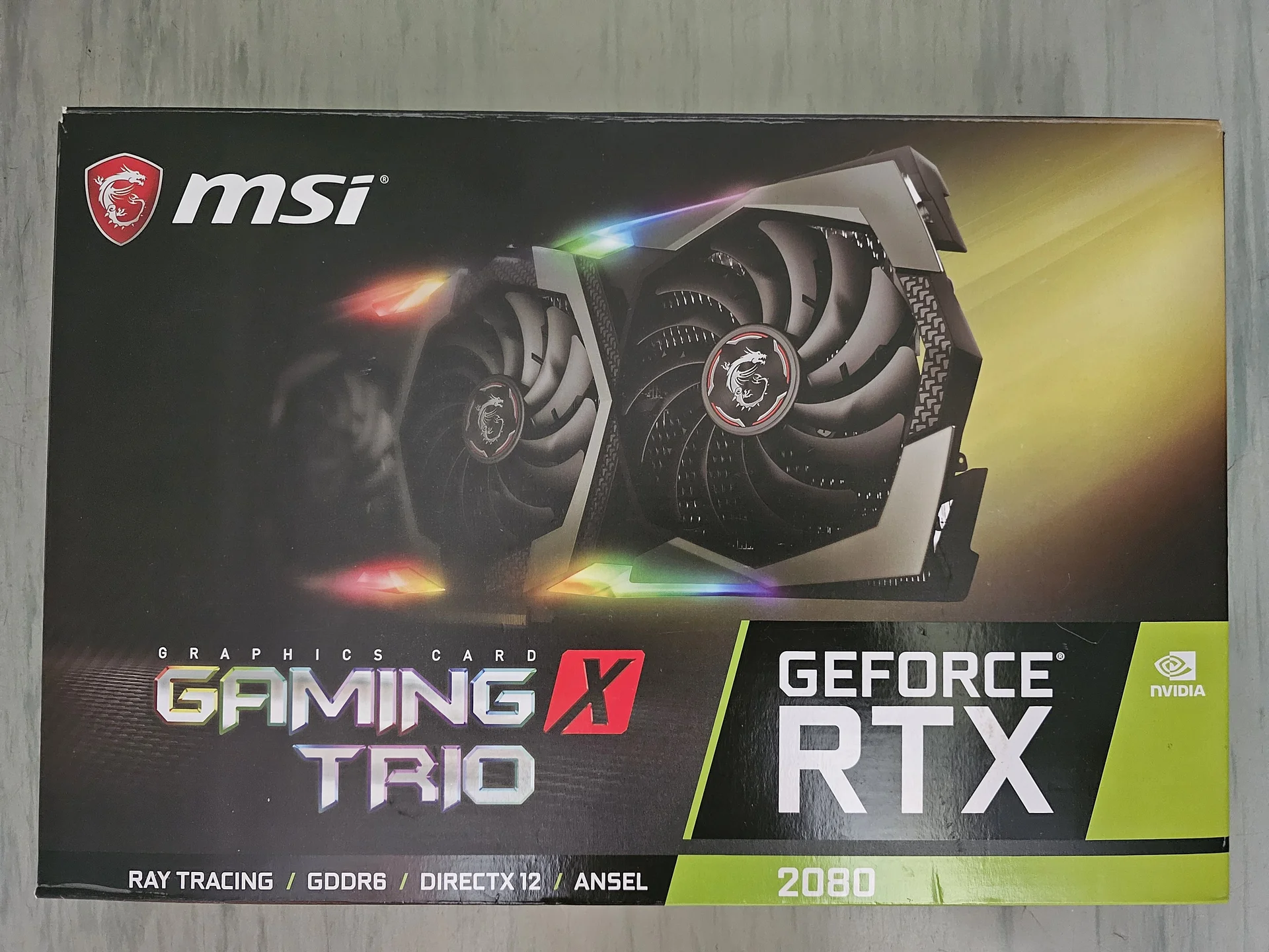 GeForce RTX 2080 gaming X trio 8GB - изображение 1