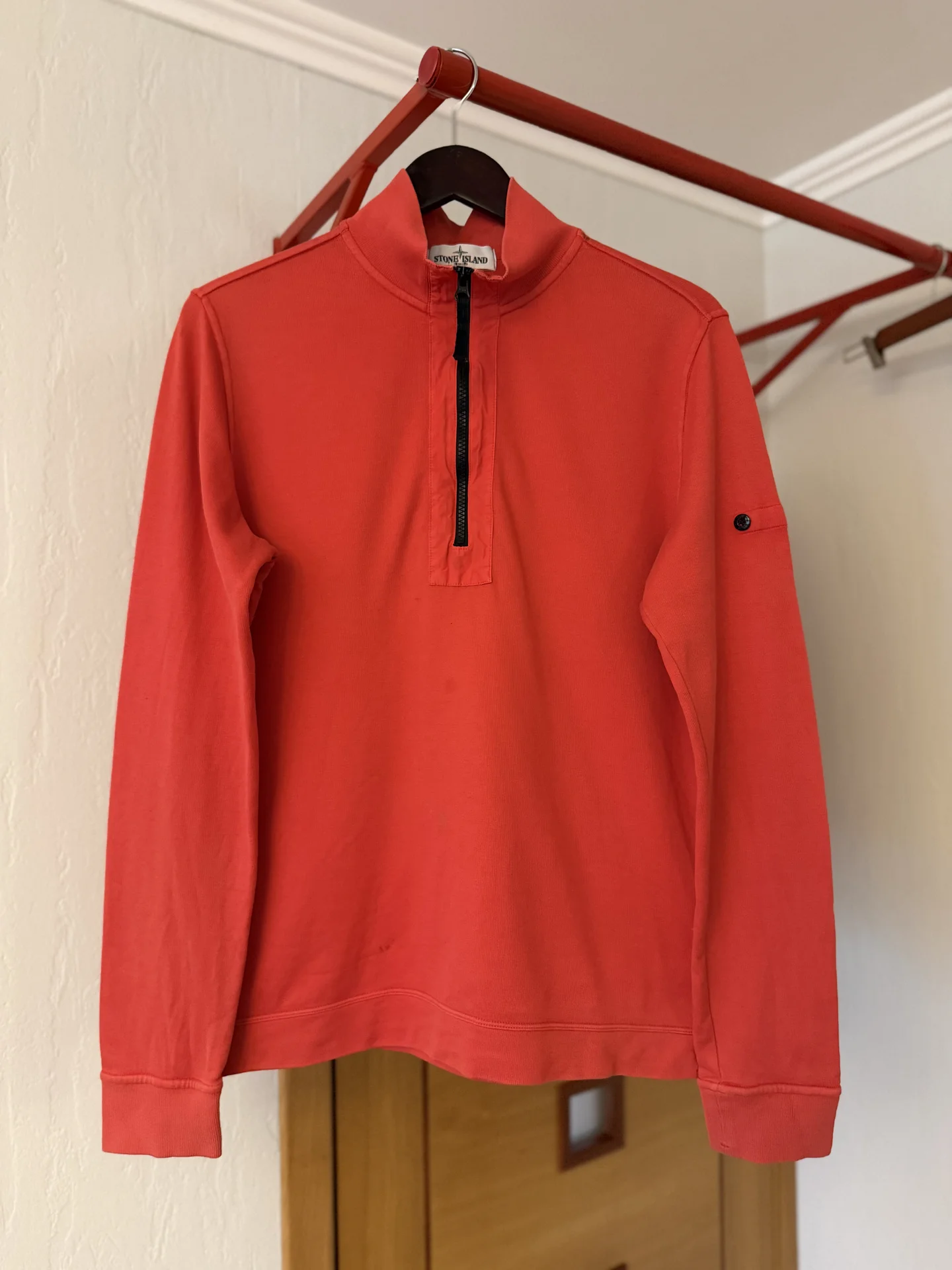 Stone Island 1/4 zip без патча, оригинал