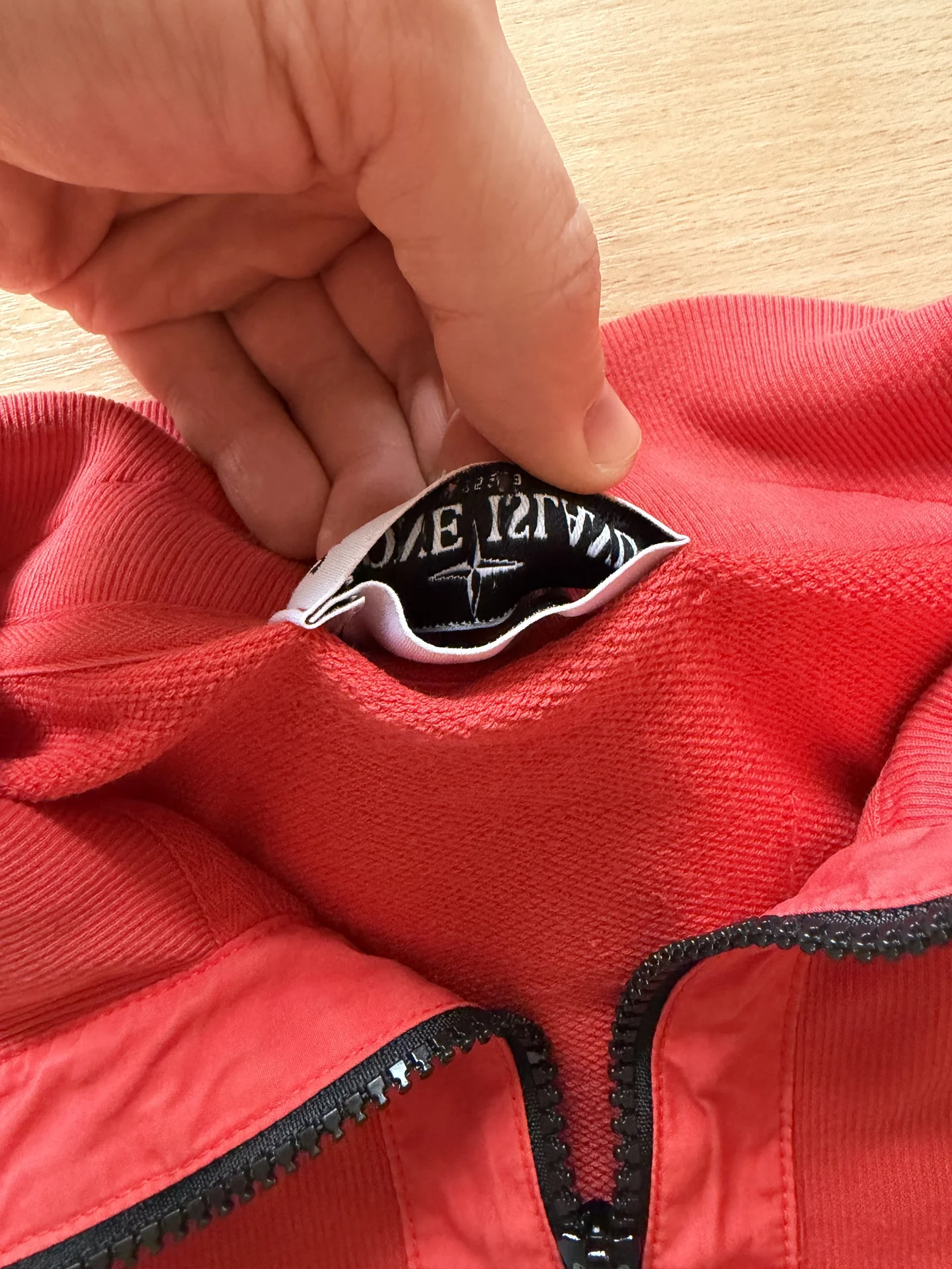 Stone Island 1/4 zip без патча, оригинал - миниатюра 5