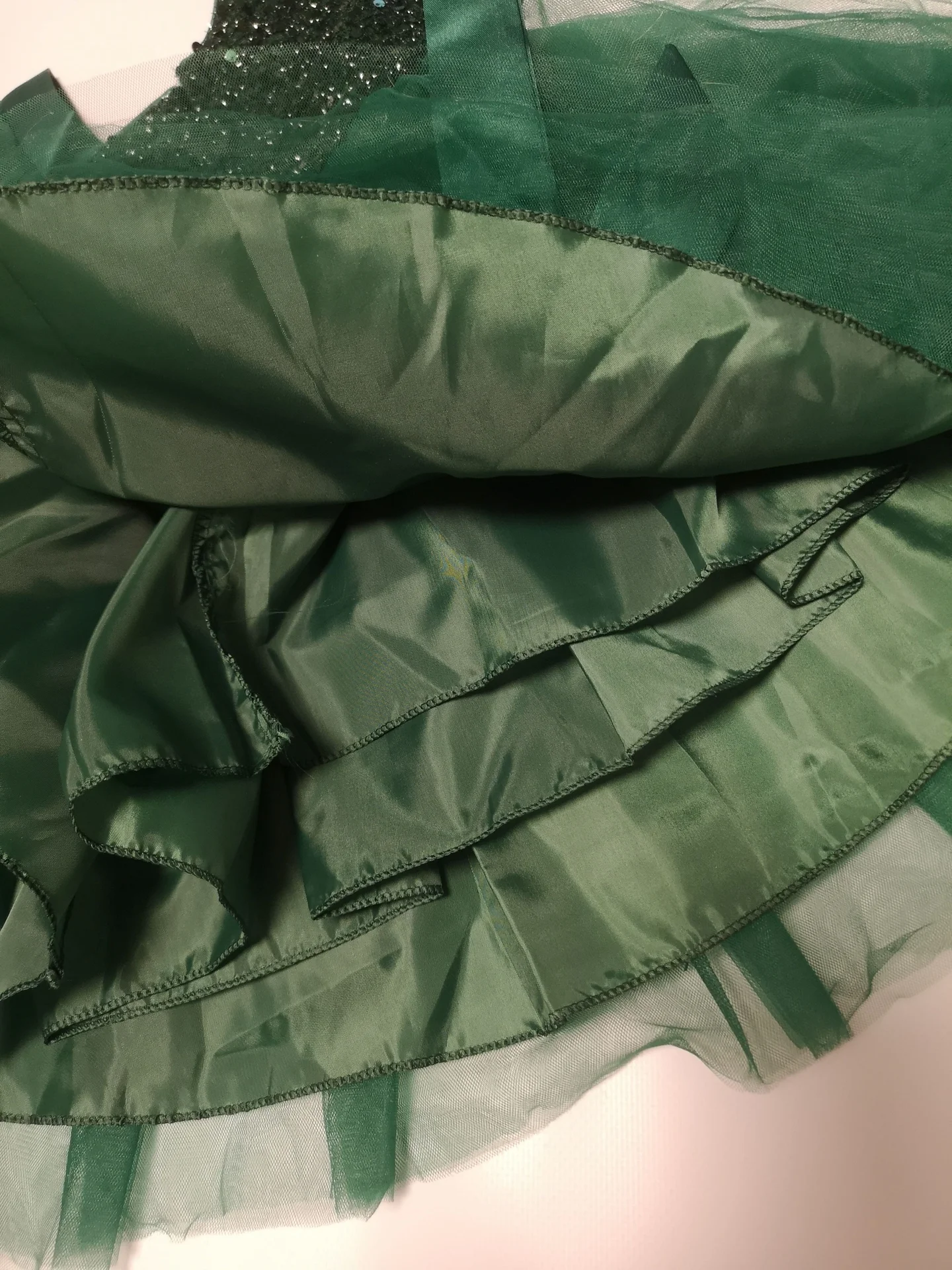 Детское платье зелёное - миниатюра 5