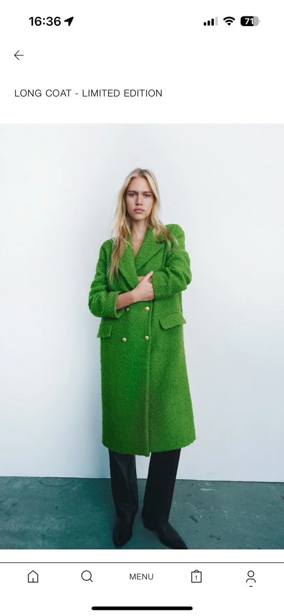 Пальто Zara limited edition - миниатюра 3