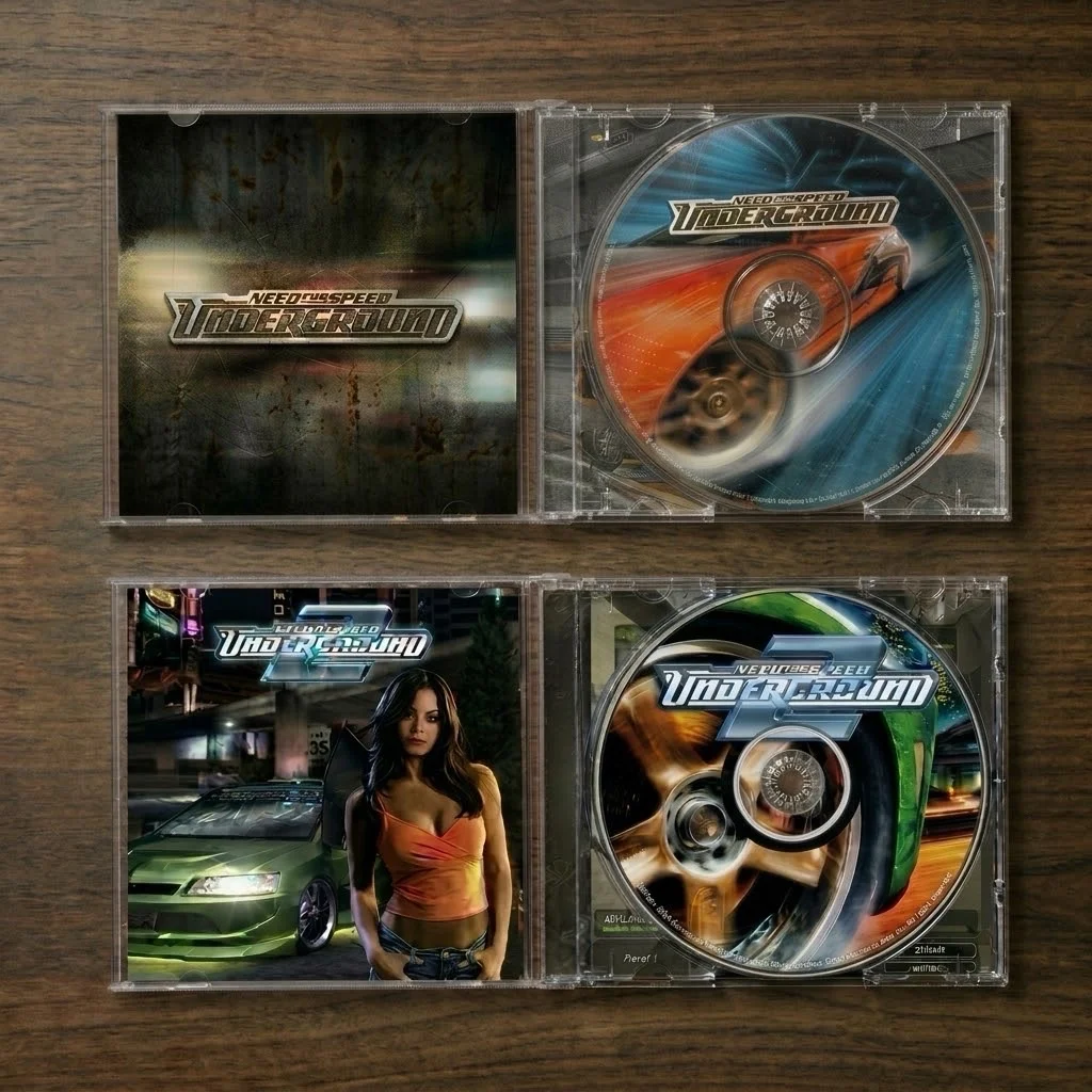 NFS Underground, Most Wanted саундтреки CD - миниатюра 2