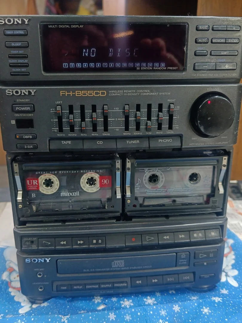 Музыкальный центр sony fh-b55cd - миниатюра 2