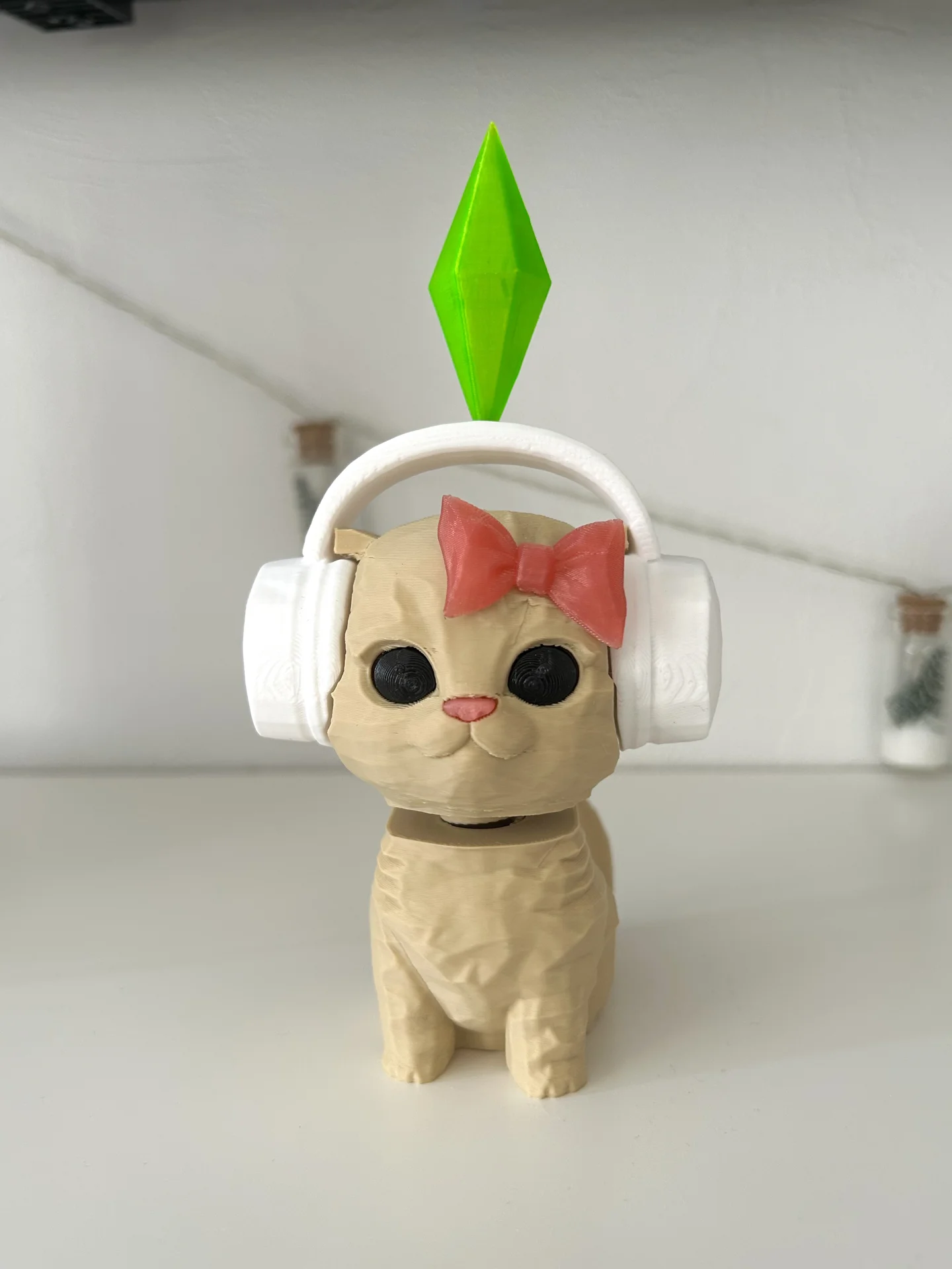 Трендовый кот из TikTok мем Sims подарок - миниатюра 2