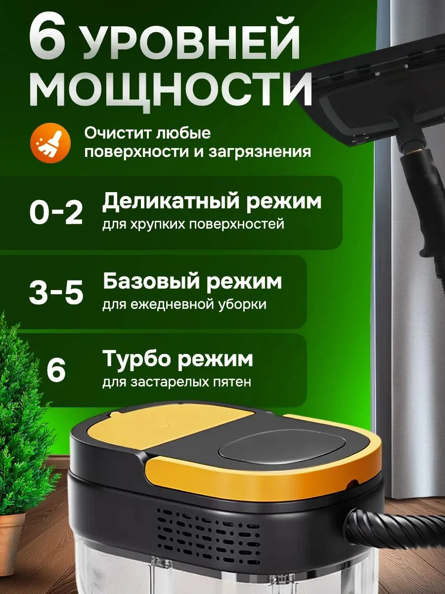 Пароочиститель для дома и авто - миниатюра 5