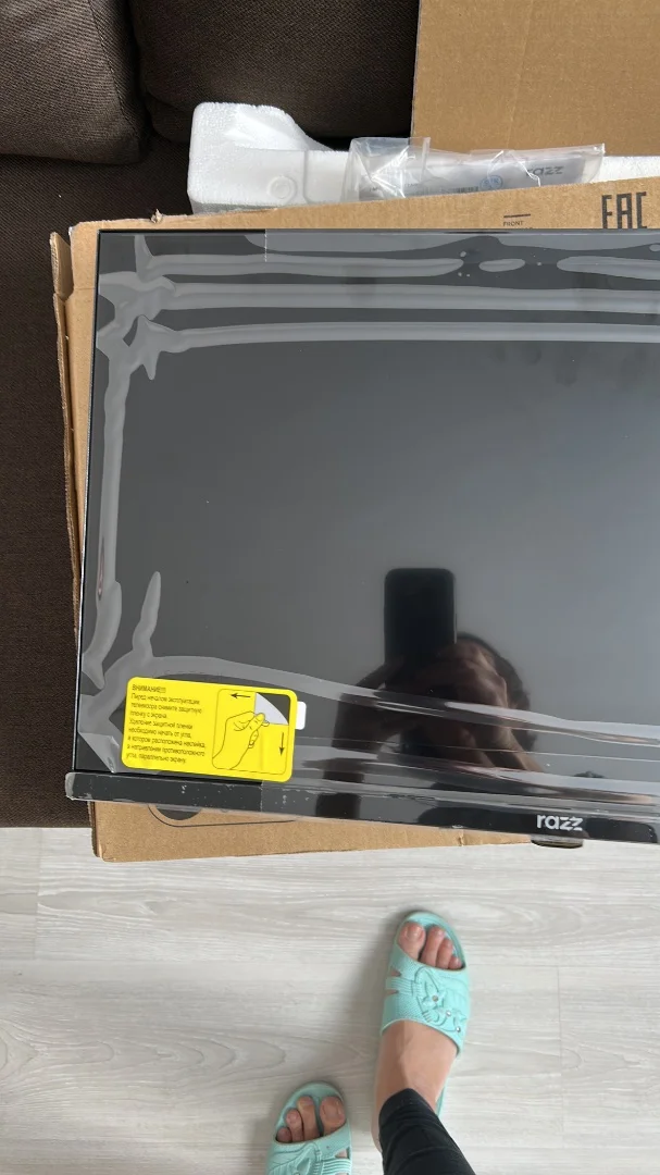 Телевизор SMART tv 24 дюйма razz - миниатюра 2