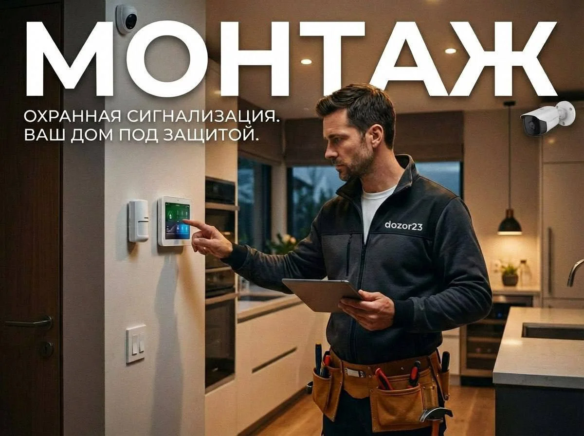 Охранная сигнализация для бизнеса и дома