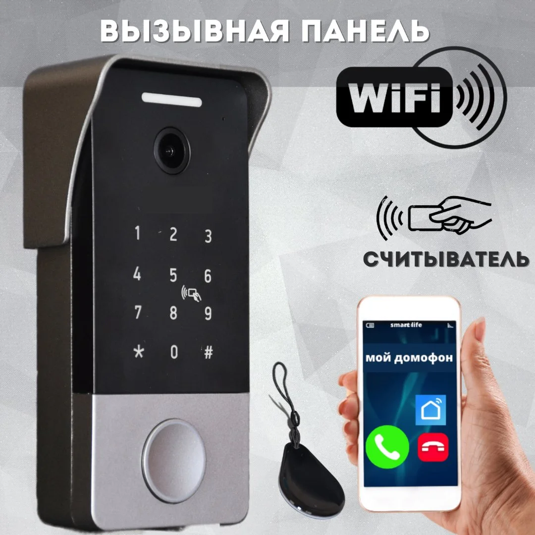 Вызывная панель видеодомофона wifi Kubvision 96236 - изображение 1