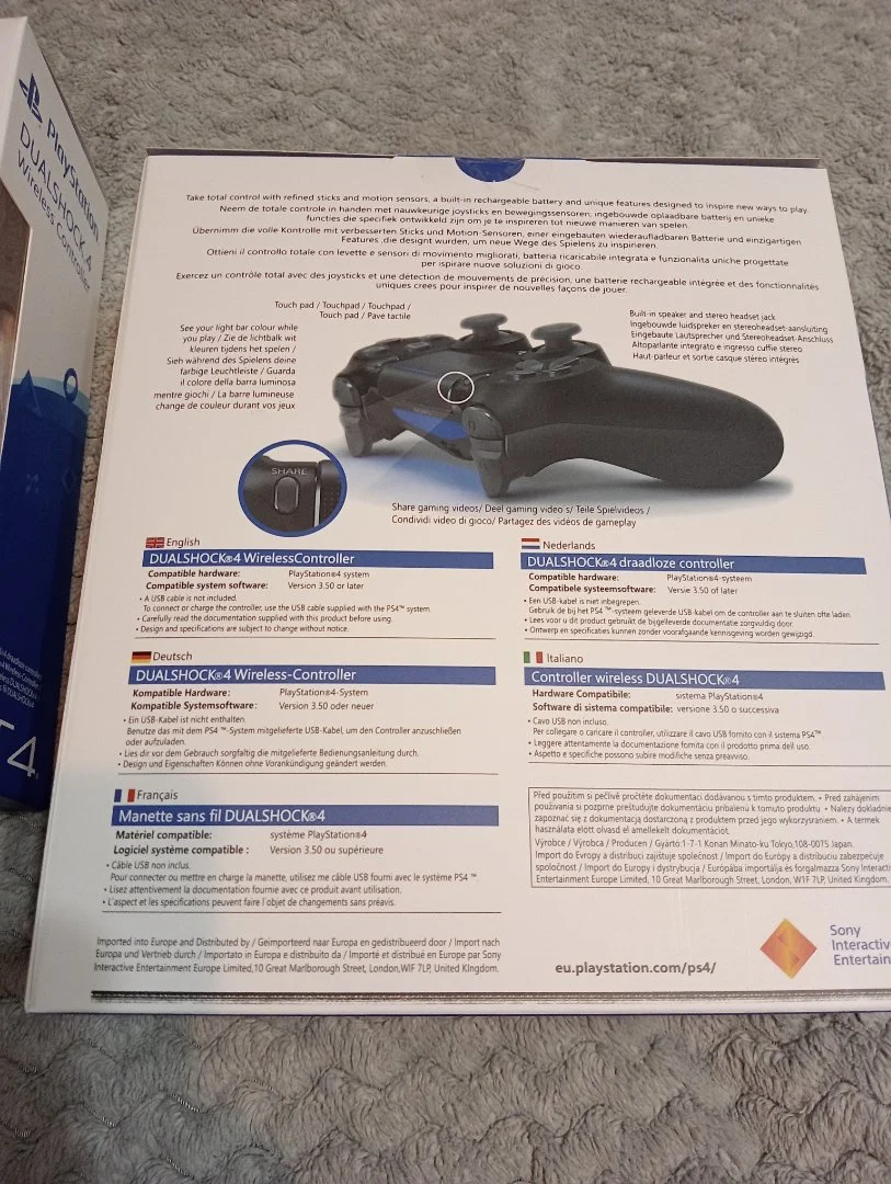 Продам геймпад dual shock 4 на ps4 - миниатюра 3