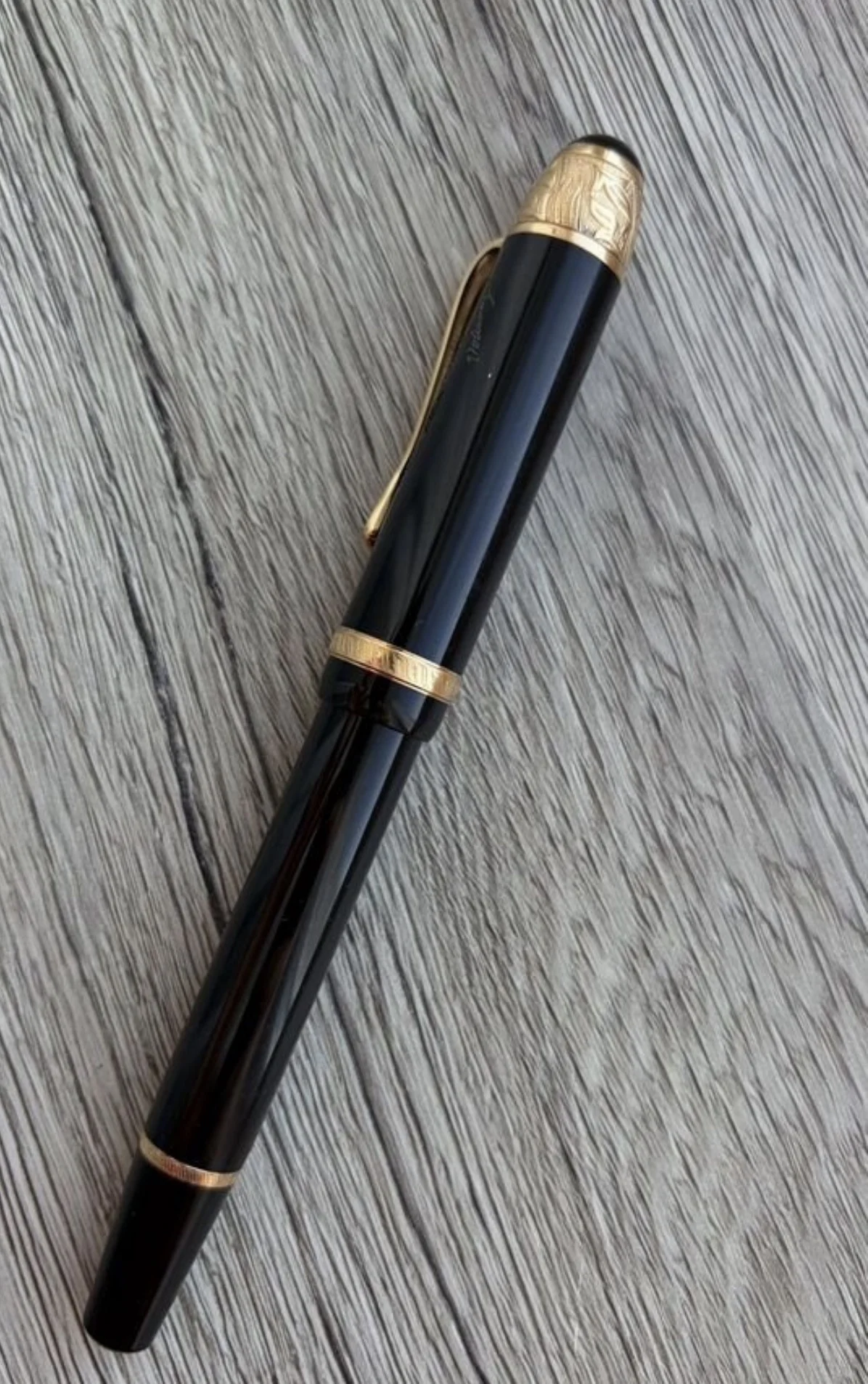 Коллекционная перьевая ручка montblanc voltaire - изображение 1