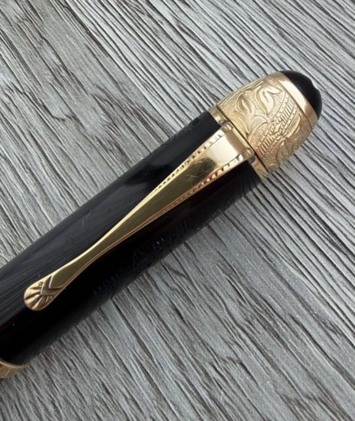 Коллекционная перьевая ручка montblanc voltaire - миниатюра 6