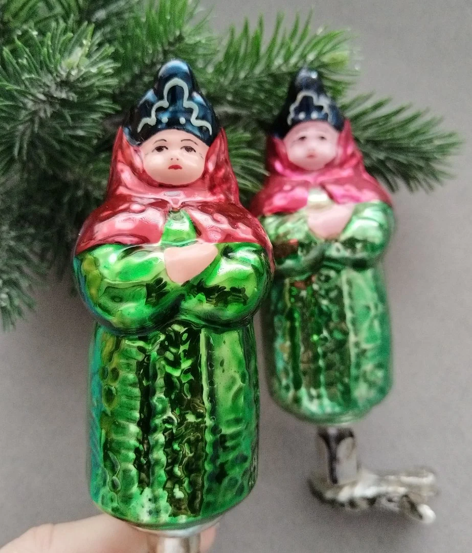 Елочная игрушка СССР Бабариха - изображение 1