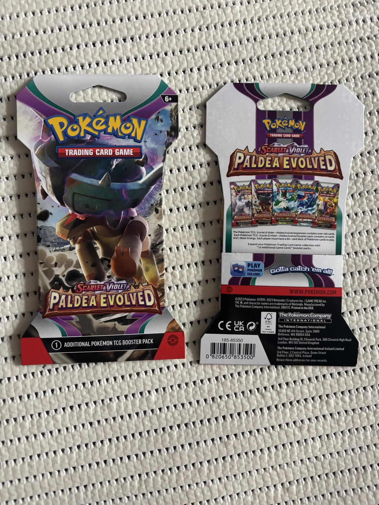 Pokemon tcg Paldea Evolved - миниатюра 2
