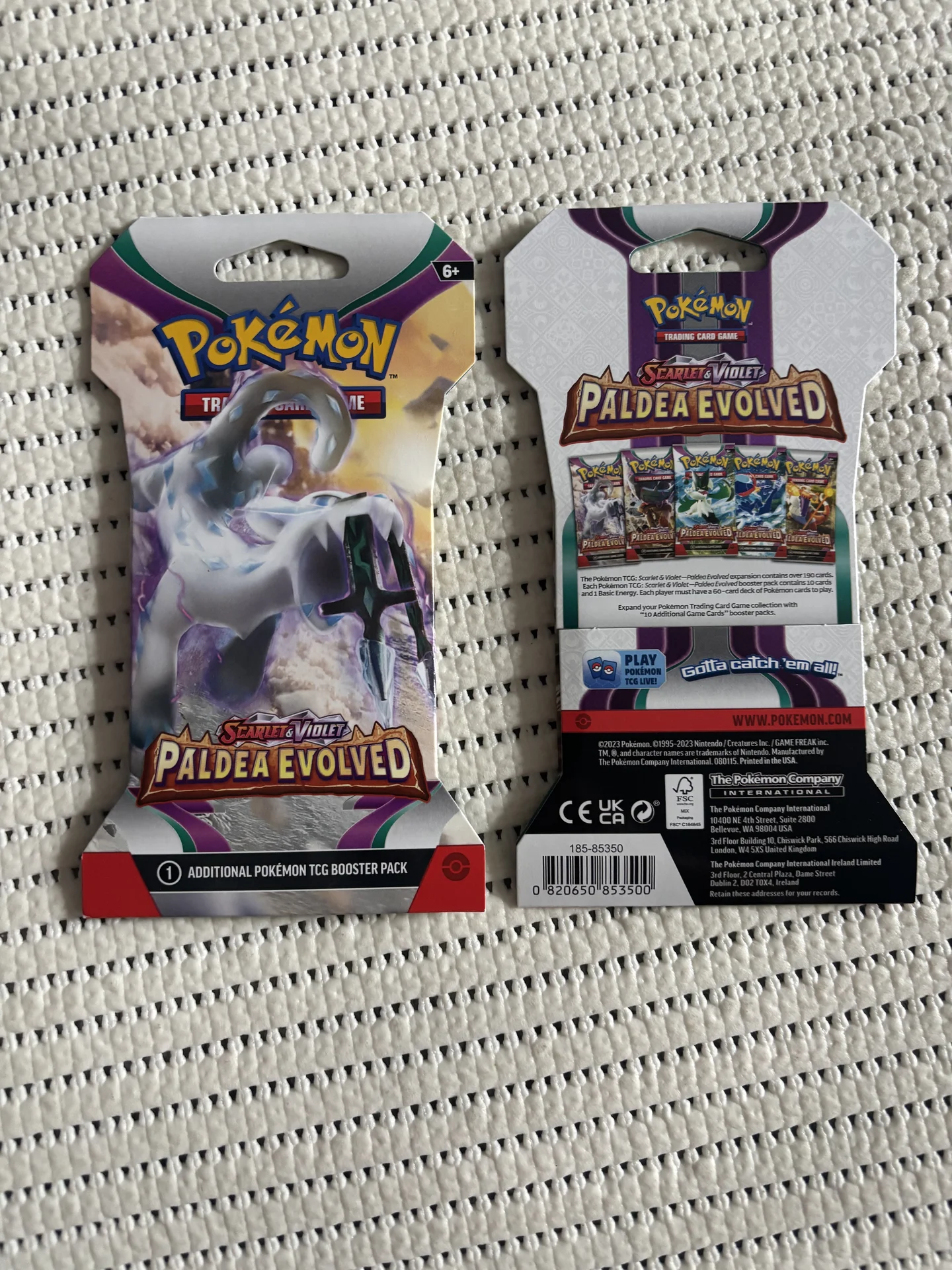 Pokemon tcg Paldea Evolved - миниатюра 3