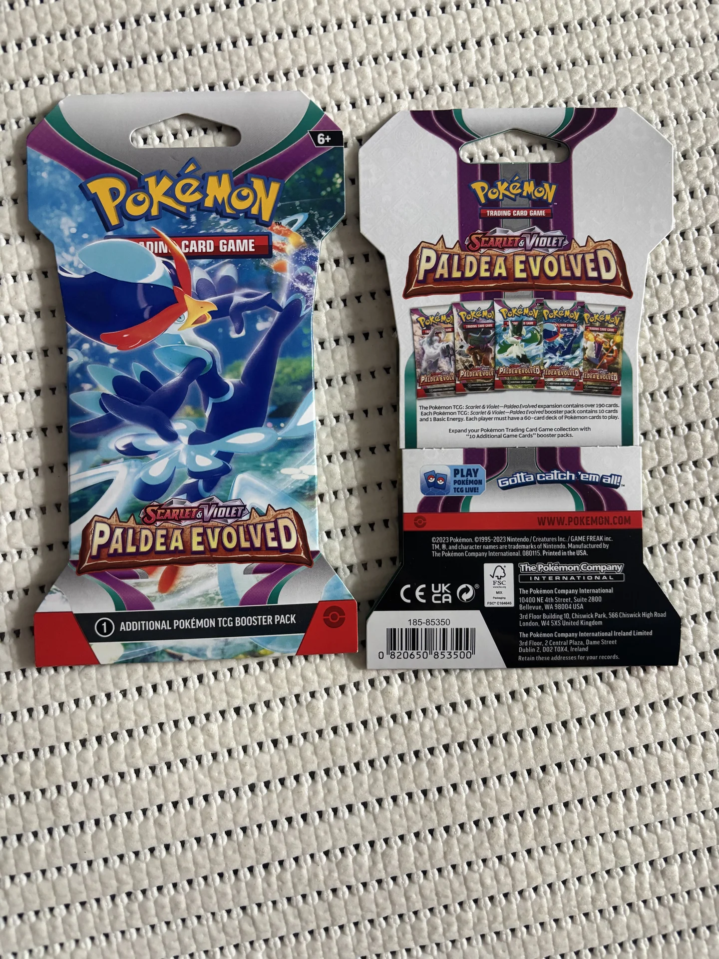 Pokemon tcg Paldea Evolved - миниатюра 4
