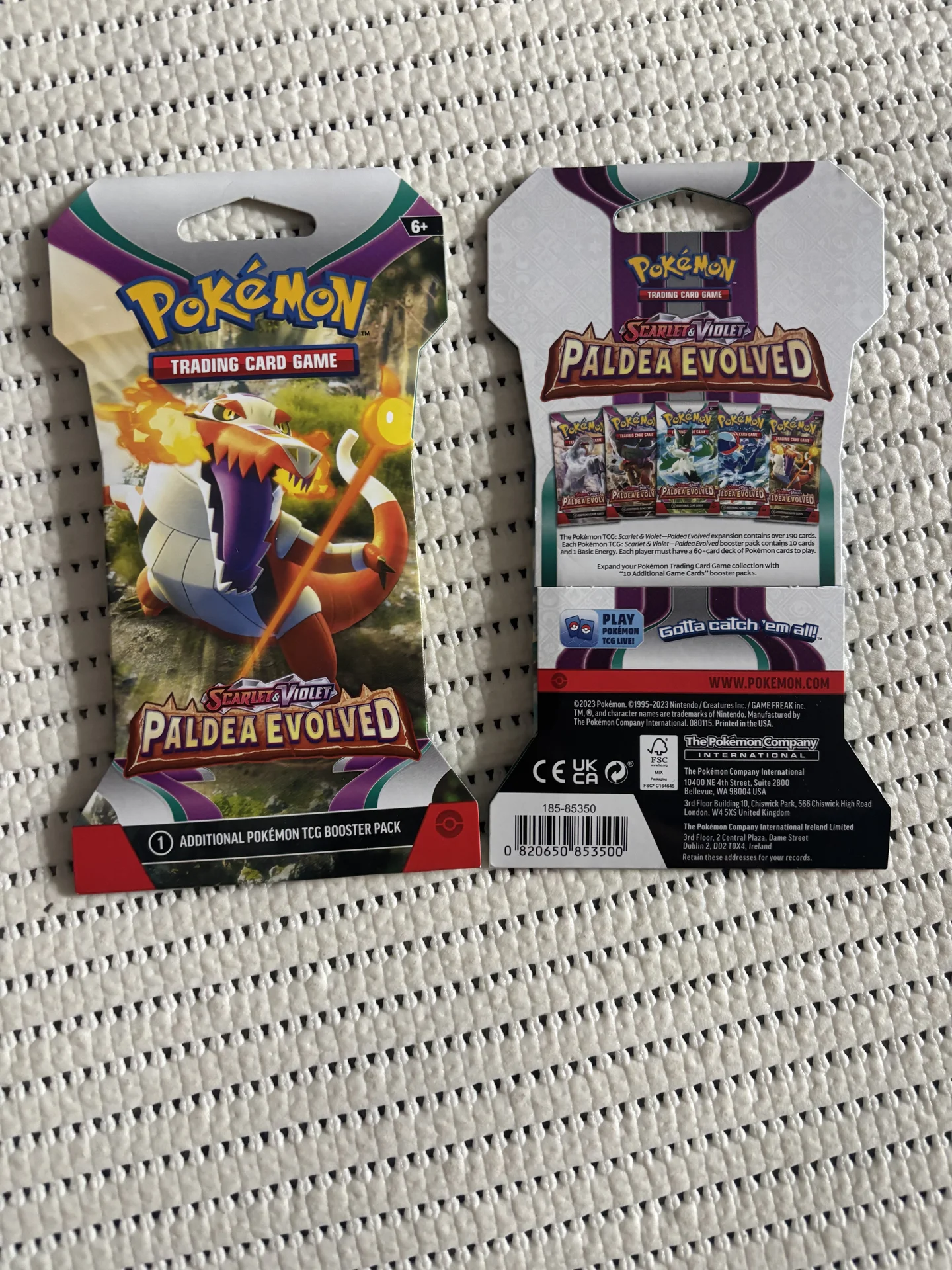 Pokemon tcg Paldea Evolved - миниатюра 5