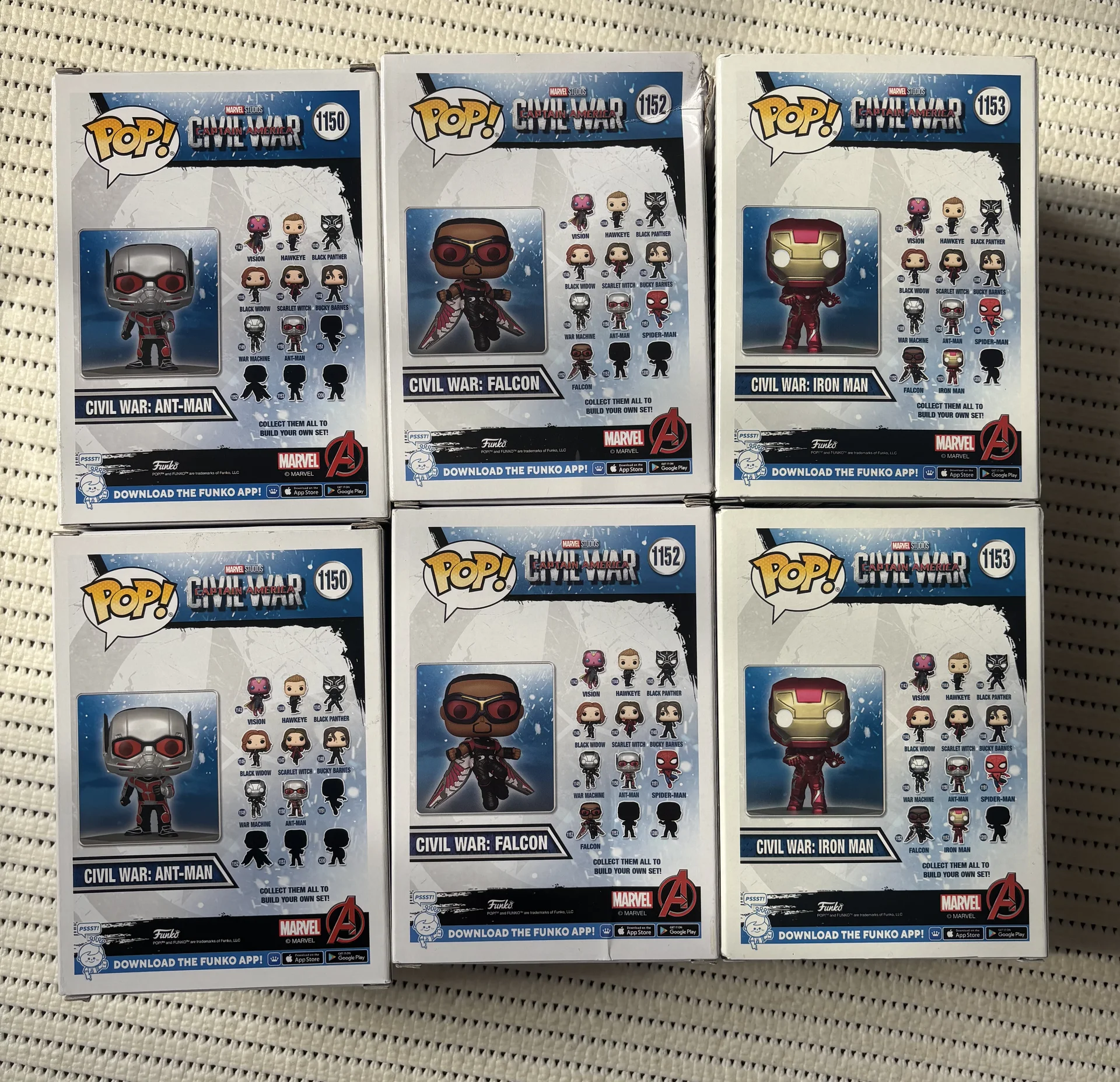 Funko Pop Marvel: Captain America: Civil War - миниатюра 3
