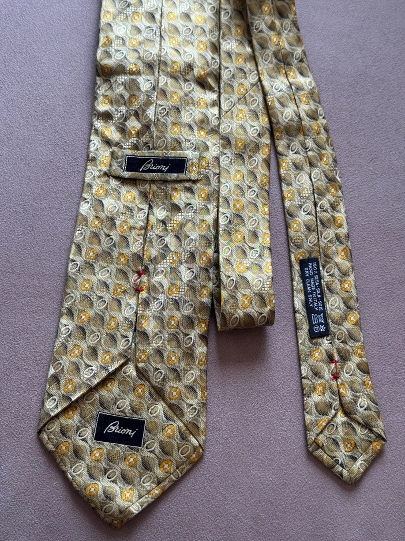 Брендовые галстуки Valentino, Kiton, Van Cliff, Brioni - миниатюра 9