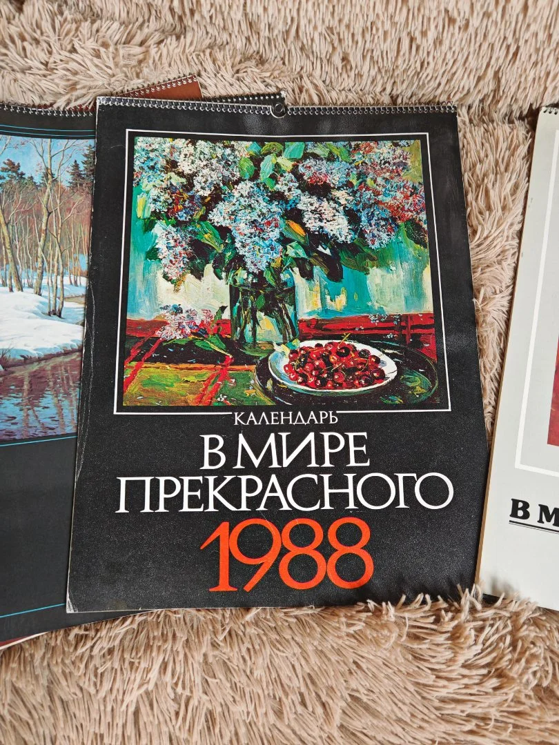 Набор из 6 календарей В мире прекрасного СССР - миниатюра 4