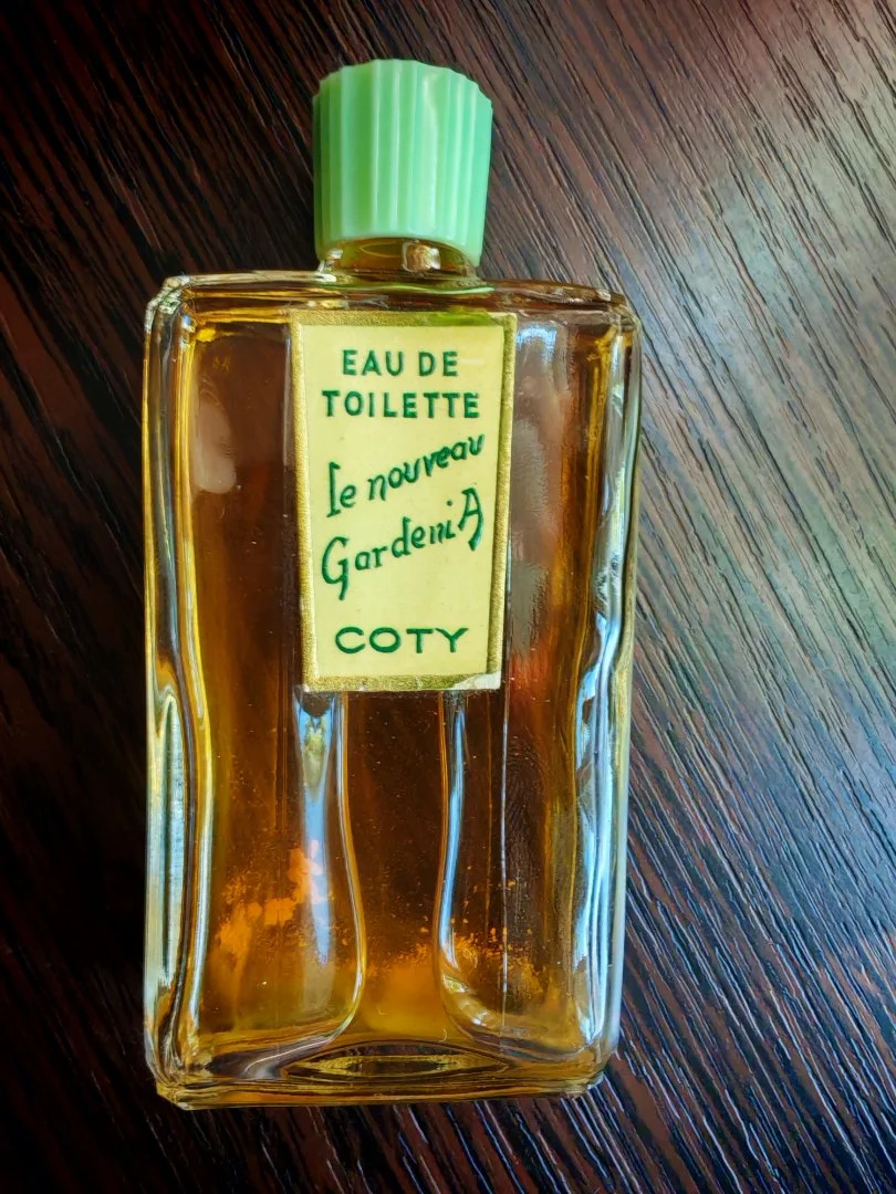 Coty Le Nouveau Gardenia EDT винтаж из 40-х годов - миниатюра 4