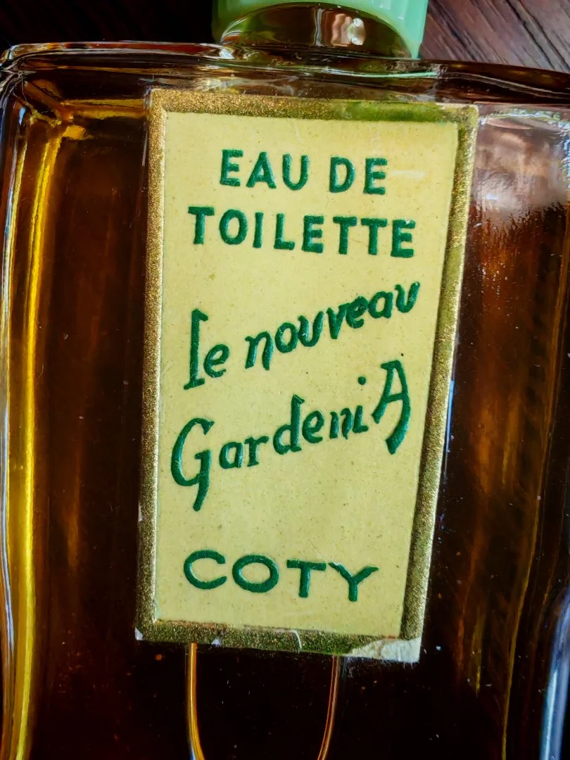 Coty Le Nouveau Gardenia EDT винтаж из 40-х годов - миниатюра 5
