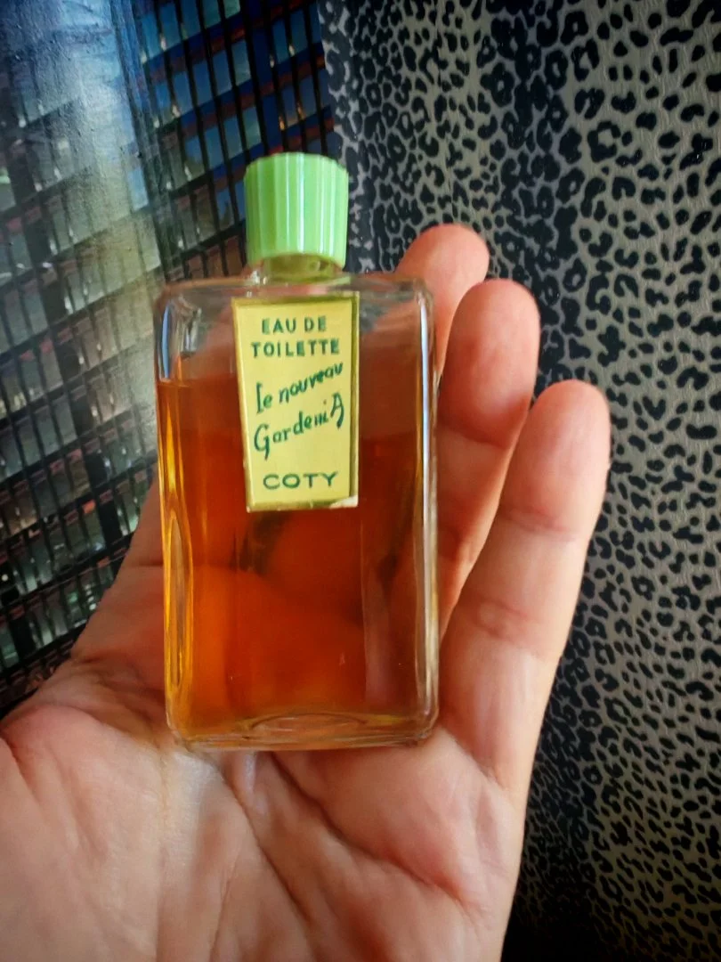 Coty Le Nouveau Gardenia EDT винтаж из 40-х годов - миниатюра 8