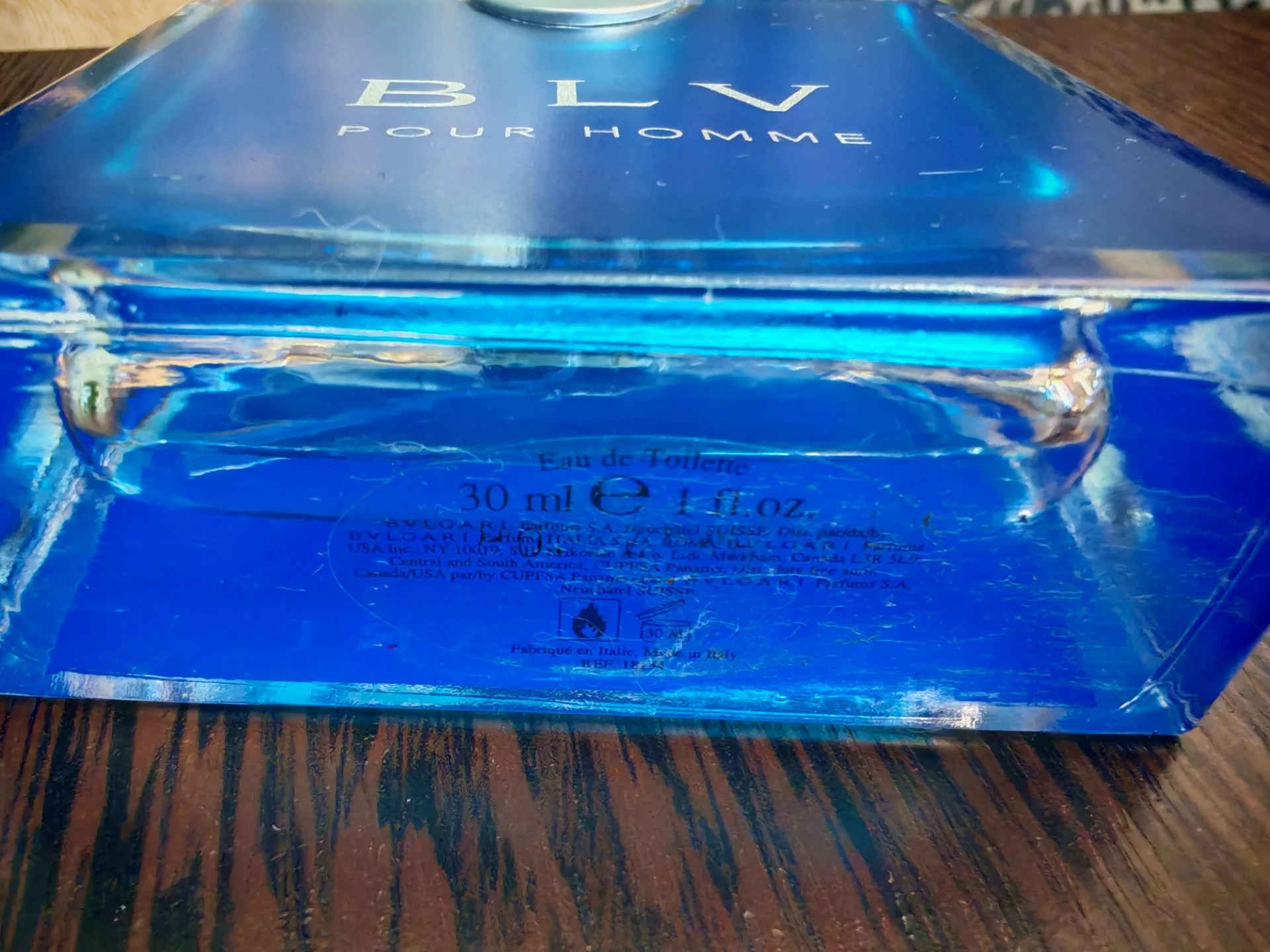 Bvlgari BLV Pour Homme EDT 2005 год - миниатюра 4