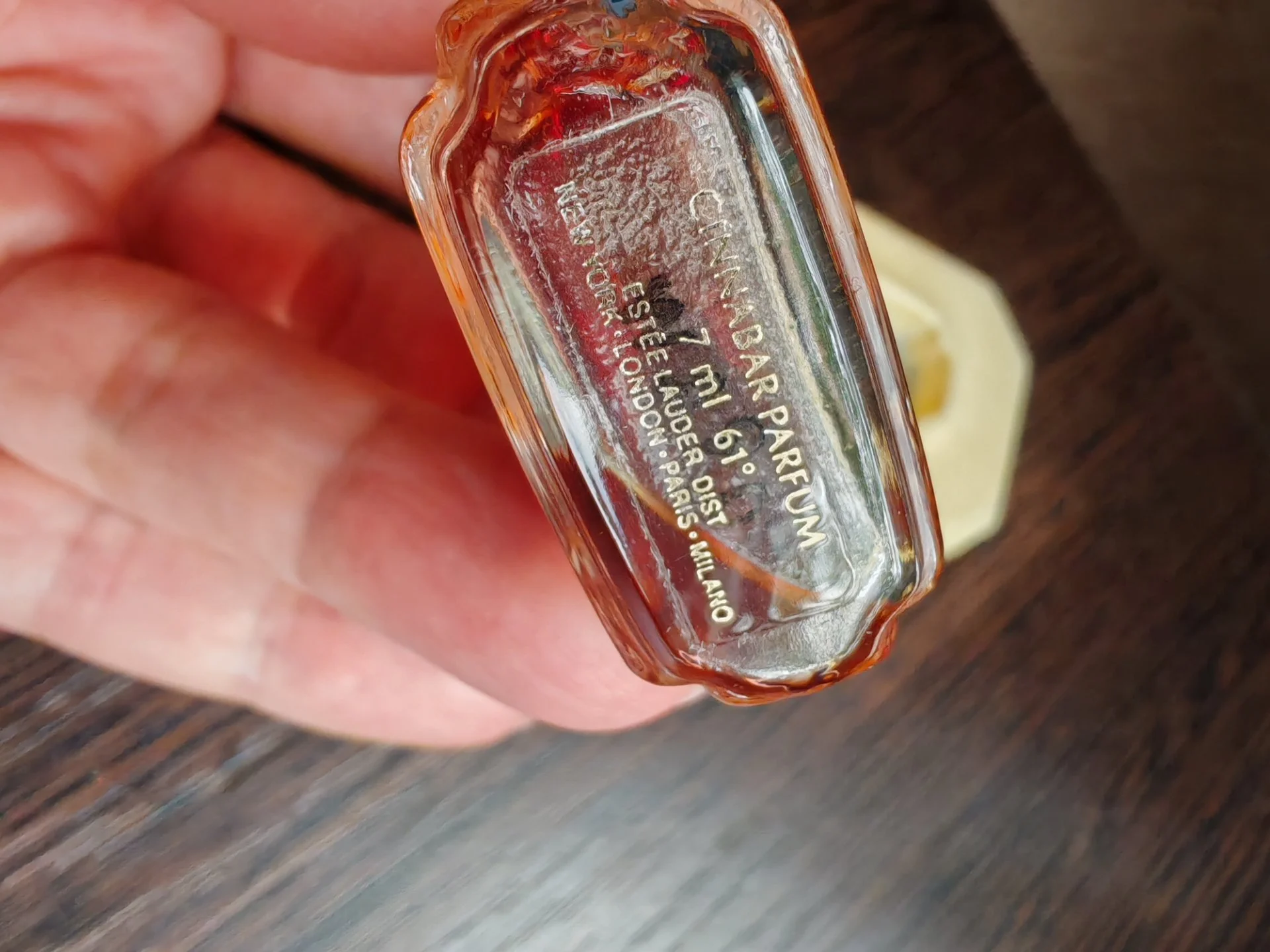 Estee Lauder Cinnabar Parfum духи 1979 года - миниатюра 6